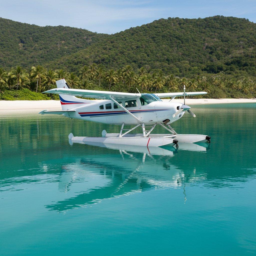 Air Whitsunday Reef & Whitehaven Panorama